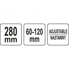 Cheie reglabila pentru filtre de ulei Yato YT-0823..